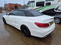 Used Mercedes E250 AMG line 204 HP (150 kW) 2015 White Cabriolet