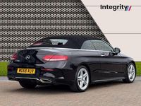 Used Mercedes C200 AMG Line Premium Plus 2018 Black Cabriolet