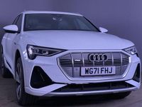 Used Audi e-tron S-Line 300 kW (408 HP) 2021 White SUV