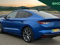 Used Skoda Enyaq iV SportlinePlus 194 kW (265 HP) 2023 Blue SUV