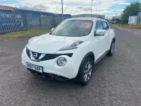 Used Nissan Juke Tekna 110 HP (80 kW) 2017 White SUV