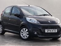 Used Peugeot 107 Active 68 HP (50 kW) 2014 Black Hatchback