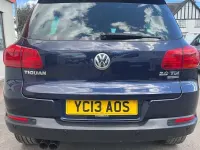 Used VW Tiguan SE 140 HP (102 kW) 2013 Blue SUV