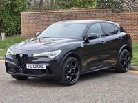 Used Alfa Romeo Stelvio Quadrifoglio 503 HP (369 kW) 2022 Black SUV