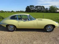 Używany Jaguar E-Type 265 KM (194 kW) 1970 Żółty Coupe