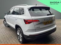 Used Skoda Karoq SE L 110 HP (80 kW) 2025 Moon white metallic SUV
