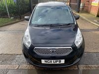 Used Kia Venga 89 HP (65 kW) 2011 Black Hatchback