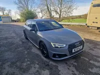 Used Audi A4 Black Edition 245 HP (180 kW) 2019 Grey Estate