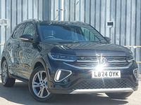 Used VW T-Cross R-line 150 HP (110 kW) 2024 Black SUV