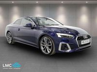 Used Audi A5 S-Line 2021 Blue Coupe
