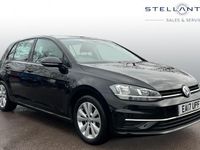 Used VW Golf VII SE 125 HP (91 kW) 2017 Black Hatchback