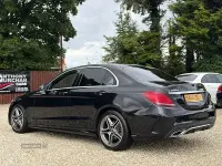 Used Mercedes C200 AMG line 2020 Black Sedan