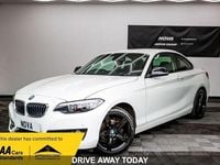 Used BMW 218 Sport Line 150 HP (110 kW) 2017 White Coupe