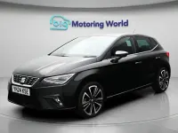 Usado Seat Ibiza XCELLENCE Lux 110 CV (80 kW) 2024 Negro Utilitario