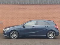 Used Mercedes A180 Sport Edition 122 HP (89 kW) 2018 Blue Hatchback