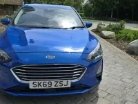 Used Ford Focus Titanium 2019 Blue Hatchback