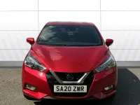 Used Nissan Micra Acenta 101 HP (74 kW) 2020 Red Hatchback
