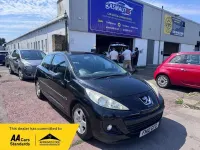 Used Peugeot 207 73 HP (53 kW) 2010 Black Hatchback