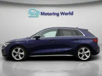 Used Audi A3 Sportback S-Line 150 HP (110 kW) 2023 Blue Hatchback