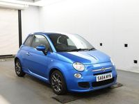 Used Fiat 500 S 69 HP (50 kW) 2014 Blue Hatchback