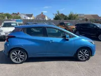 Used Nissan Micra Acenta Limited Edition 90 HP (66 kW) 2019 Blue Hatchback