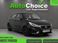 Begagnad MG MG3 Exclusive 106 HK (77 kW) 2020 Svart Halvkombi