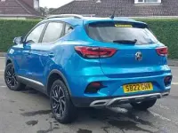 Used MG ZS Exclusive 106 HP (77 kW) 2022 Blue SUV