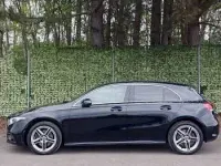 Used Mercedes A250 AMG line 218 HP (160 kW) 2021 Black Hatchback