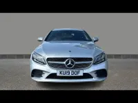Used Mercedes C300 AMG Line Premium 258 HP (189 kW) 2019 Silver Coupe
