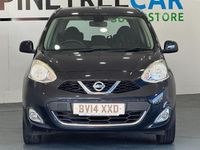 Begagnad Nissan Micra Acenta 80 HK (58 kW) 2014 Svart Halvkombi