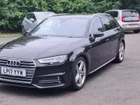 Used Audi A4 S-Line 150 HP (110 kW) 2017 Black Estate