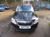 Used Skoda Fabia SE 105 HP (77 kW) 2011 Black Hatchback