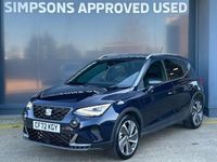 Used Seat Arona FR Sport 2022 Blue SUV