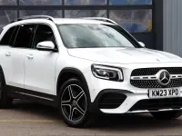 Begagnad Mercedes GLB200 Executive 2023 Vit SUV