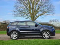 Begagnad Land Rover Range Rover evoque HSE Dynamic 2016 Blå SUV