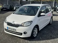 Used Skoda Citigo Elegance 75 HP (55 kW) 2012 White Hatchback