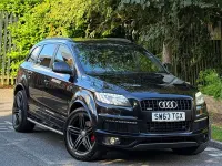 Used Audi Q7 S-line plus 2014 Black SUV