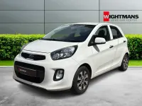 Used Kia Picanto 84 HP (61 kW) 2015 White Hatchback