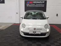 Used Fiat 500 Lounge 69 HP (50 kW) 2014 White Hatchback