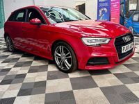 Used Audi A3 Sportback S-Line 2016 Red Hatchback