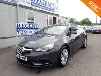 Used Vauxhall Cascada Elite 140 HP (102 kW) 2014 Grey Cabriolet
