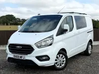 Used Ford Transit Custom Limited 130 HP (95 kW) 2019 White Van