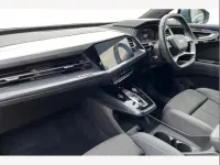 Used Audi Q4 e-tron S-Line 150 kW (204 HP) 2023 Geyser blue SUV