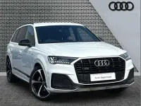 Used Audi Q7 Black Edition 228 HP (167 kW) 2022 White SUV