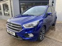 Used Ford Kuga ST-Line 120 HP (88 kW) 2018 Blue SUV