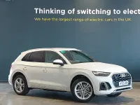 Used Audi Q5 S-Line 204 HP (150 kW) 2021 White SUV
