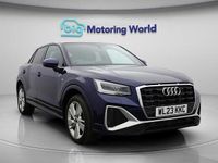 Used Audi Q2 S-Line 150 HP (110 kW) 2023 Blue SUV