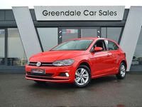 Used VW Polo SE 95 HP (69 kW) 2019 Red Hatchback