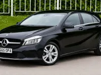 Used Mercedes A180 109 HP (80 kW) 2015 Black Hatchback