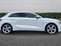 Used Audi A3 S-Line 150 HP (110 kW) 2023 White Sedan